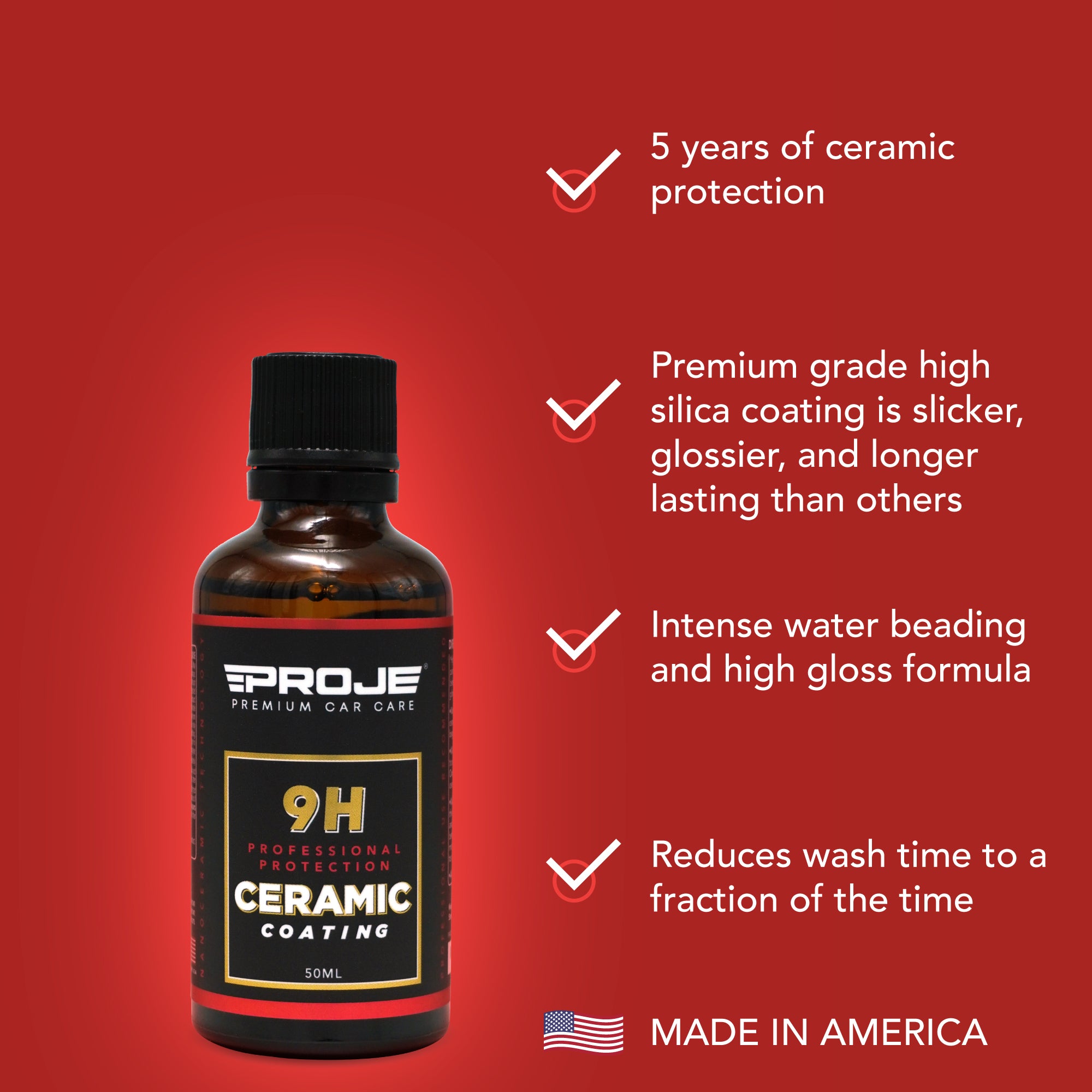 9H Ceramic Coating - 50ml